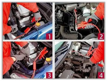 Hogyan gyújtsuk meg a kocsi egy halott akkumulátort télen
