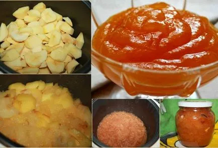 Cum de a găti gem de mere la domiciliu