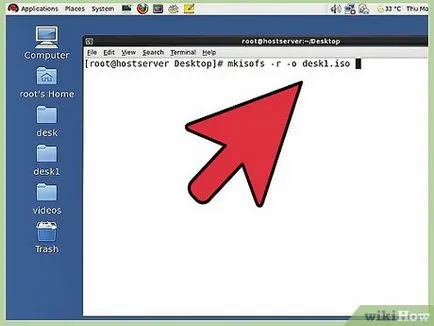 Cum de a crea un fișier ISO în Linux
