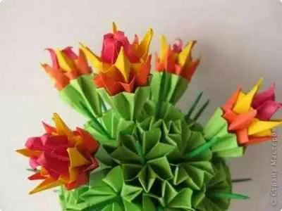 Cactus modul kusudama 