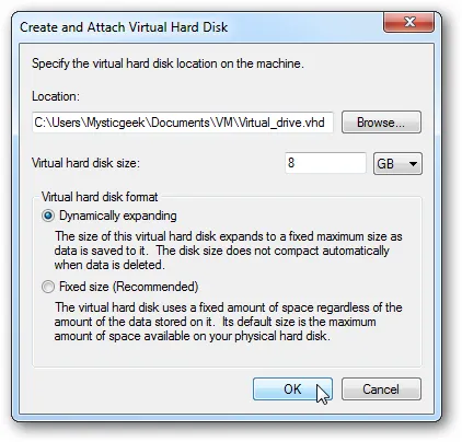 Cum să eliminați VHD în Windows 7