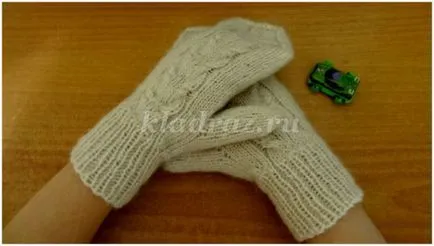 Cum să tricot cu un deget ace de tricotat pentru incepatori pas cu pas, cu fotografii