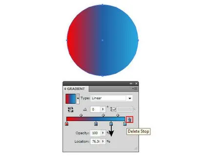 Hogyan kell kezelni a gradiens kitölti az Adobe Illustrator - rboom