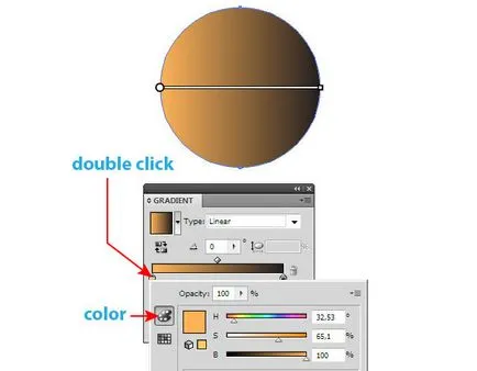 Hogyan kell kezelni a gradiens kitölti az Adobe Illustrator - rboom