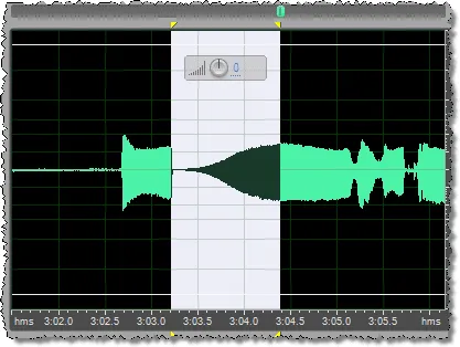 Mint az Adobe Audition simán növelheti vagy csökkentheti a hangerőt a hang, egy sima növekedése vagy