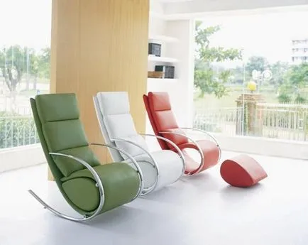 Cum de a alege un scaun balansoar - cum rock într-un balansoar - mobilier și decor