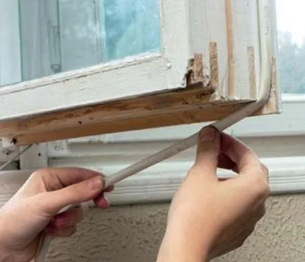 Cum de a izola fereastra de lemn pe metode dovedite de iarnă ieftin și materiale noi