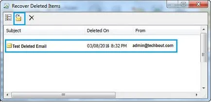 Как да се възстанови окончателно изтрити съобщения в перспектива