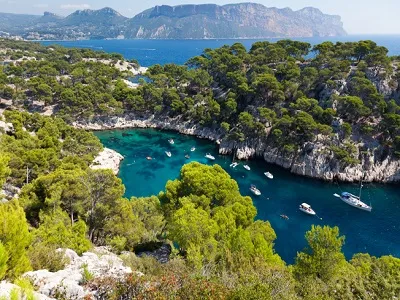 Calanques - fiorduri pitoresc din Marsilia