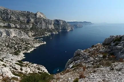 Calanques (sziklás tengerpart) Marseille, Cassis - Provence, Franciaország