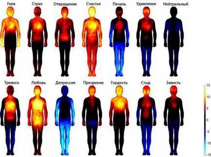 Térkép az emberi érzelmek, és hogyan kell kezelni azt
