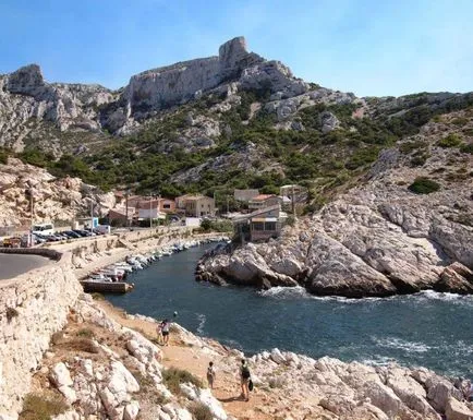Calanques (sziklás tengerpart) Marseille, Cassis - Provence, Franciaország