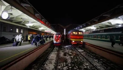 Ce stație de vis, o stație de cale ferată sau a unui tren