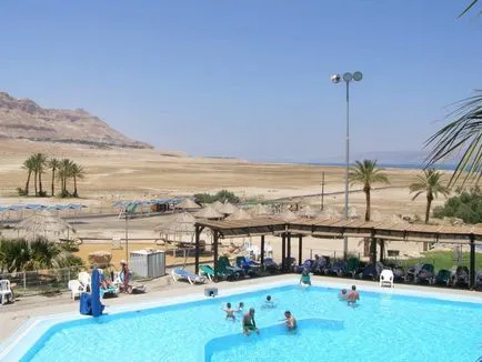 Kibbutz Ein Gedi (kibuc ein-Gedi) leírása és képek