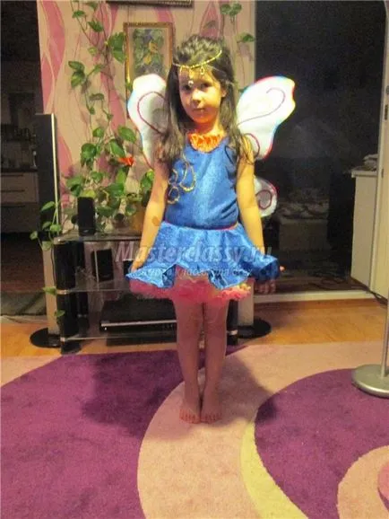 costum Fairy Bloom cu propriile lor mâini