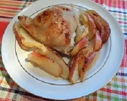 Пиле с ябълки на фурна, ароматизатори