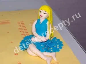 Doll на мастика - майсторски клас със снимки стъпка по стъпка, рецепти за деца