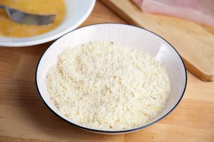 Csirkemell filé sajtos tésztát recept lépésről lépésre fotók