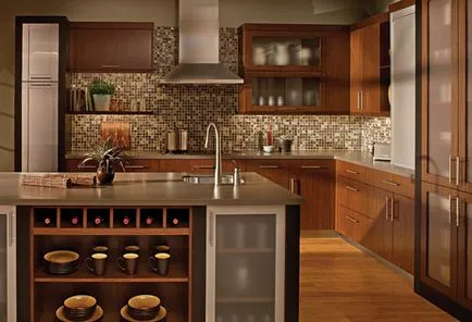 Loft стил в интериора на кухнята с ръцете си (снимка)