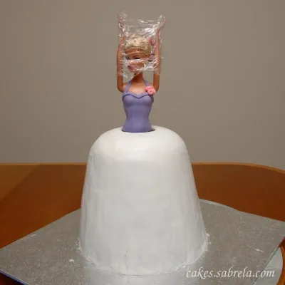 Master class de pe tort - Barbie Doll 2, tort de vis