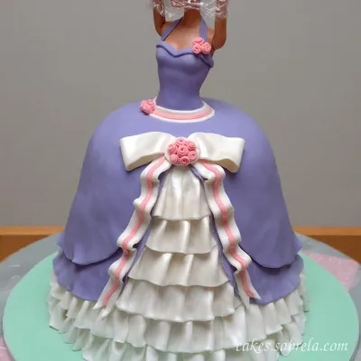 Master class de pe tort - Barbie Doll 2, tort de vis