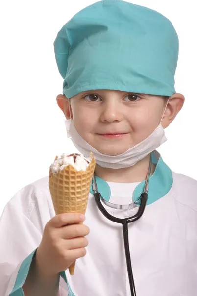 Сладолед очен лекар