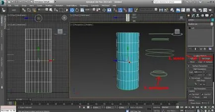 Modificator loft în 3d max