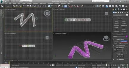 Modificator loft în 3d max