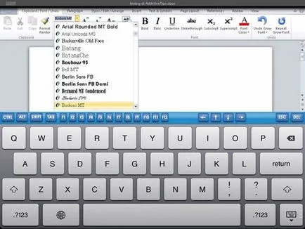 MS Word pentru iPad realitate sau ficțiune