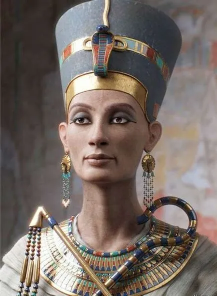 Nefertiti - frumusete egiptean regina