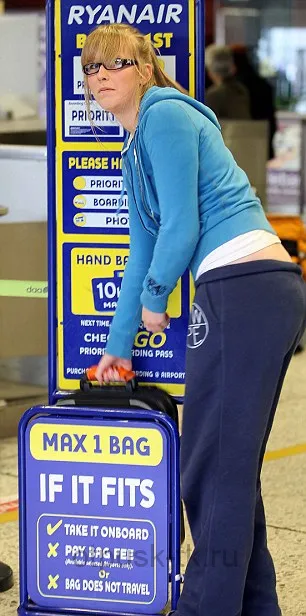 Нормата на ръчен багаж в размерите и теглото на въздухоплавателни средства