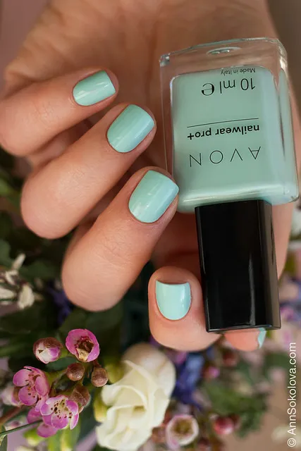 Újdonságok tavaszi lakkok avon nailwear pro valódi citrus, sötét rózsaszín, aqua - ann