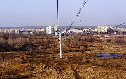 Nyizsnyij Novgorod - kötélpálya
