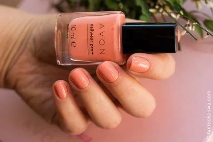 Újdonságok tavaszi lakkok avon nailwear pro valódi citrus, sötét rózsaszín, aqua - ann