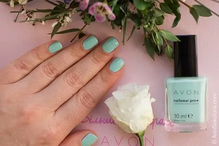 Újdonságok tavaszi lakkok avon nailwear pro valódi citrus, sötét rózsaszín, aqua - ann