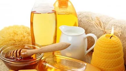 Curățarea pielii folosind miere
