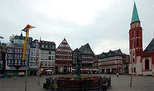 Основните забележителности на Франкфурт виждат в германския град Франкфурт на Майн