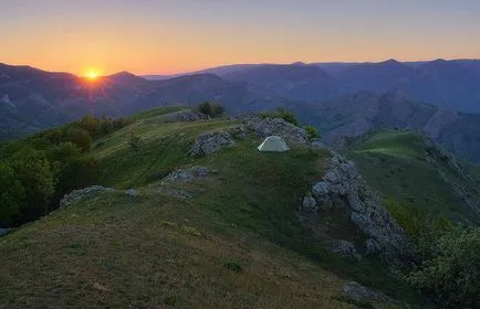 Nyugodj Krímben vadak, ahol maradni egy sátor a Krímben