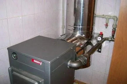 Încălzire casa din lemn cazan cu combustibil solid (instalare), modul de a face un sistem de încălzire a apei