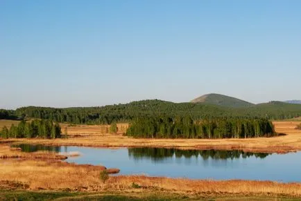 Lacul Aushkul și aushtau de munte - Ural nostru