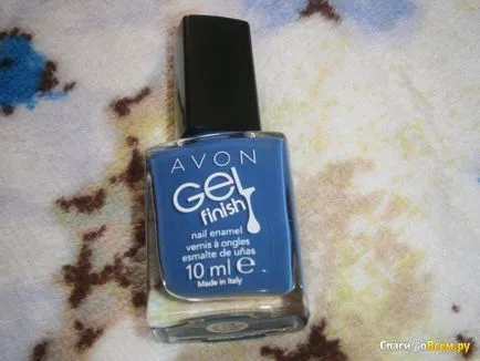 Review-uri de unghii de unghii avon - efect de gel - gel de finisaj unghii email № 44537 - vendeta regal de culoare