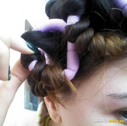 Преглед на ролки за коса Виолетово ролки за коса - Орифлейм, ако не можете да ги използвате, тук!