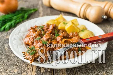 Liver Stroganoff klasszikus recept - 8