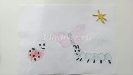 Plastilinografiya в детската градина за лятото