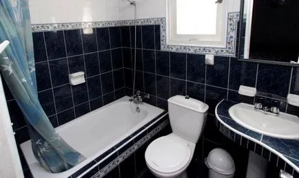 Плочки в интериора на банята, фото керамични плочки в апартамента за довършителни баня
