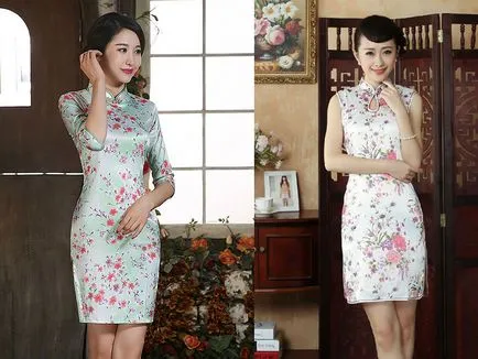 Rochie în stil chinezesc elegant și grațios