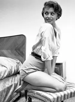 Stílus ikon Sofi Loren, egy ikon a stílus