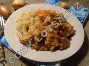 Сос пиле - вкусни домашно стъпка рецепти снимки