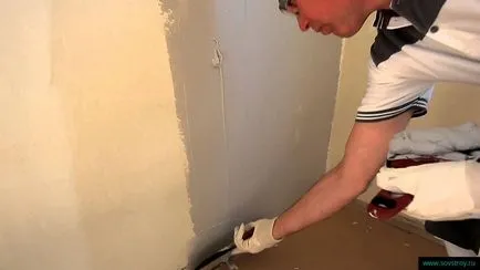 Подготовка на стените за боядисване, демонтаж, подравняване, грунд