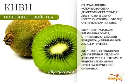 Beneficiile Kiwi - Kiwi decât util pentru un corp sănătos